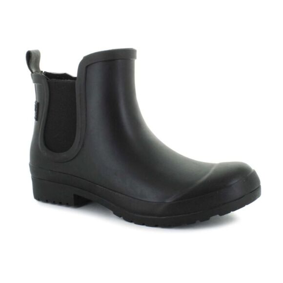 SPERRY SIZE 10 BLACK WALKER WATERPROOF CHELSEA RAIN BOOTS - Picture 1 of 10